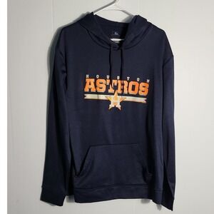 Mens Houston Astros Navy Blue MLB‎ Hoodie Sweatshirt XL/XG Pullover